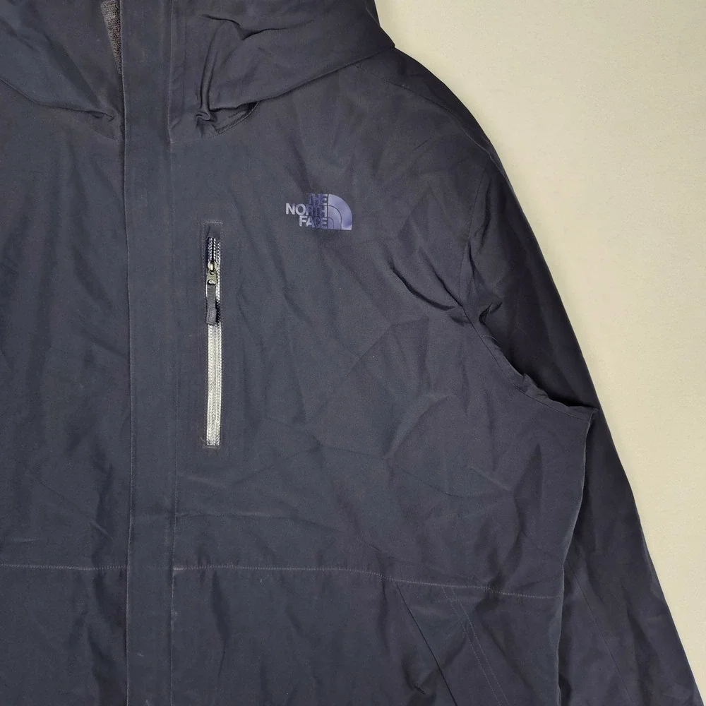 The North Face Futurelight Dryzzle Jacket Mens XXL Navy Blue Waterproof Shell